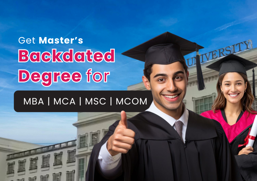 Backdated Degree for Masters