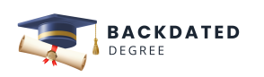 backdated degree